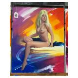 #1187 Donald Rust Original Oil on Canvas- Katie # 894