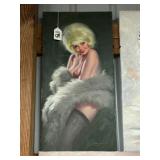 #1195 Donald Rust Original Oil on Canvas- Hollye #363