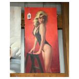 #1197 Donald Rust Original Oil on Canvas- Jina #666