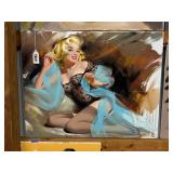 #1200 Donald Rust Original Oil on Canvas- Birgit #815