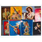 #1149 Large Pin-up -Up Header Lot
