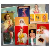 #1153 Large Pin-Up Lot 
