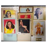 #1155 Pin-Up Calendar Lot Inc. 1931 "Betty Calendar