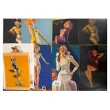 #1156 Earl Moran Pin-Up Lot 