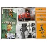 #1165 Large Box Lot of Pin-Ups, Photos of Earl Moran, etc.