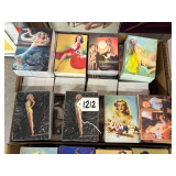 #1212 Deep Box of New in Package Pinup Girl Post Cards #2