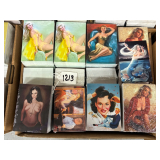 #1213Deep Box of New in Package Pinup Girl Post Cards #3