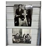 #1050 B (2) 16x20 Autographed Photos of Zoe Mozert & Earl Moran 