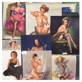 #1171 Large Lot of Headers and Calendars Inc. Gil Elvgrin