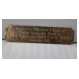 #3617 CLASSIC Construction Model BUCYRUS-ERIE 88B Shovel 86/500