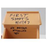 #3697 MATTEL First Shot Prototype Models Dump Truck and Earth Mover 2 pcs