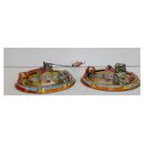 #425 MARX Honeymoon Express -2 items 1 with Plane