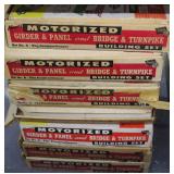 #454 Assorted Building Sets KENNERS, IRWIN and others 6 different