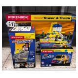 #643 Rokenbok Lot of 3 NIB Incl. Monorail Tower and Track, Rok