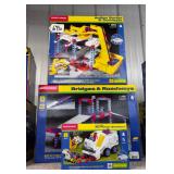 #645B Rokenbok Lot of 3 NIB Incl. Action Sorter & Conveyor, Bridges & Roadways, Etc.
