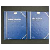 #2743 (2) Nickel Books incl. Liberty Head Nickel book of 30 Coins- years incl. 1883 - 1912-D & Buffa