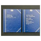 #2751 Canadian Large Cent & Coin Type Collection Book lot of 2 No. 9061 & No. 9081