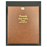 #2741 Kennedy Half Silver Dollars (Including Proof Only Issues) Book of 54 Coins. Years Incl. 1964 -