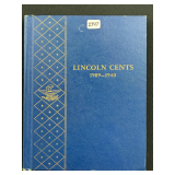 #2747 Lincoln Cents Book (1909-1940) #1