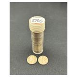 #2765 Roll of (50) Silver Dimes incl. (20) mercury and (30) Roosevelt