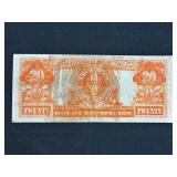 2790 1922 United States $20 Gold Certificate Bill