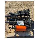 hydraulic post hole digger