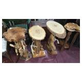 Exotic Wood Accent Tables