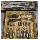 Carved Antler Serving & Carving set>