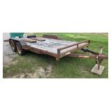 Sure-Trac Wood Deck Car Hauler Trailer