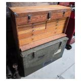 Machinist Box; Military Foot-locker