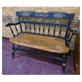 Hitchcock Style Bench