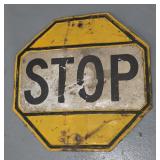 Smaller Steel Stop sign