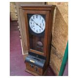 International Time-Stamp Clock w/key>