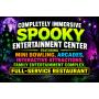 Spooky Glow-in-the-dark Family Entertainment Center 