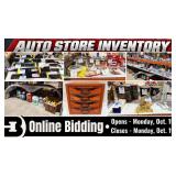 October 19th (Monday) M-15 Online Auto Store Inventory Auction