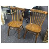 VINTAGE SWEDISH WOODEN CHAIR