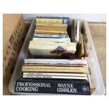 ASSORTED COOKBOOKS - KITCHEN   UTENSILS