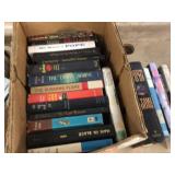 Numerous hardcover books