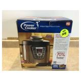 Versatile 6-quart digital pressure cooker for quick efficient cooking