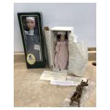 2 NEW PORCELAIN DOLLS - COLLECTIBLES