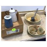 Colorful durable kitchenware for serving and cooking