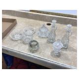 Elegant glassware for serving and display