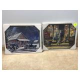 2 COCA-COLA PICTURES - COLLECTIBLES