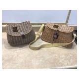 2 VINTAGE FISHING CREELS - COLLECTIBLES