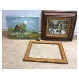 PICTURES AND FRAME - HOME DECOR