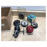 VARIOUS FISHING REELS