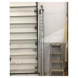 Durable lightweight 25-foot tall aluminum flagpole