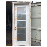 New 3 x 8 door with casing