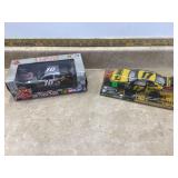 2 - 1 24 SCALE NASCARS - COLLECTIBLES