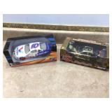 2 - 1 24 SCALE NASCARS - COLLECTIBLES
